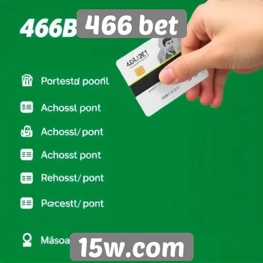 Métodos de pagamento e retiradas no 466 bet